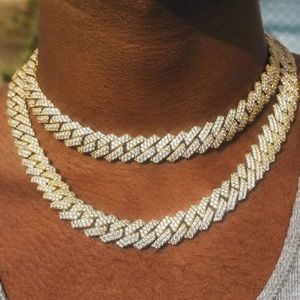 18K Gold Diamond Miami Cuban Link Necklace